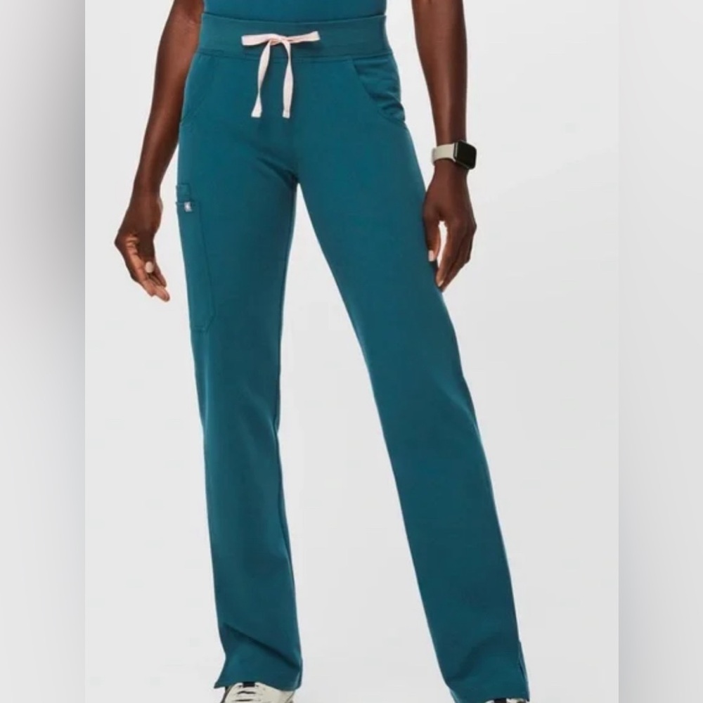 FIGS KADE SCRUB PANT XS CARIBBEAN BLUE